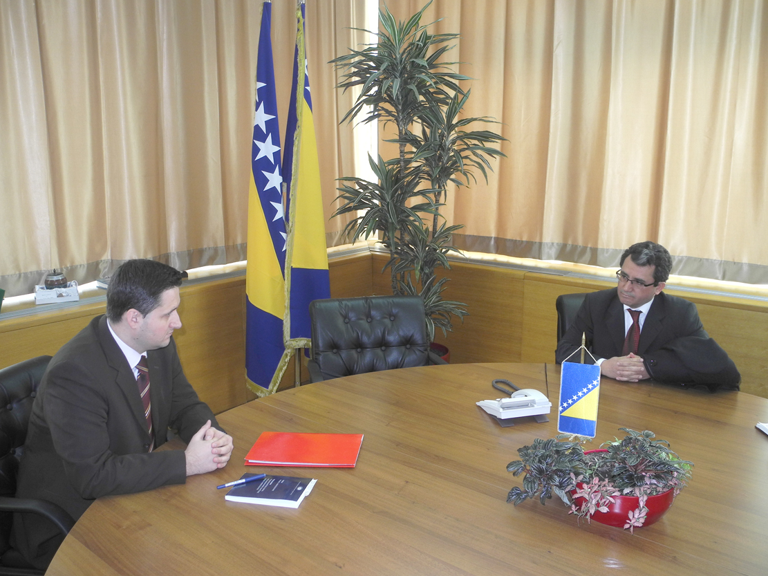 Zamjenik predsjedatelja Zastupničkog doma dr. Denis Bećirović razgovarao sa veleposlanikom Turske 